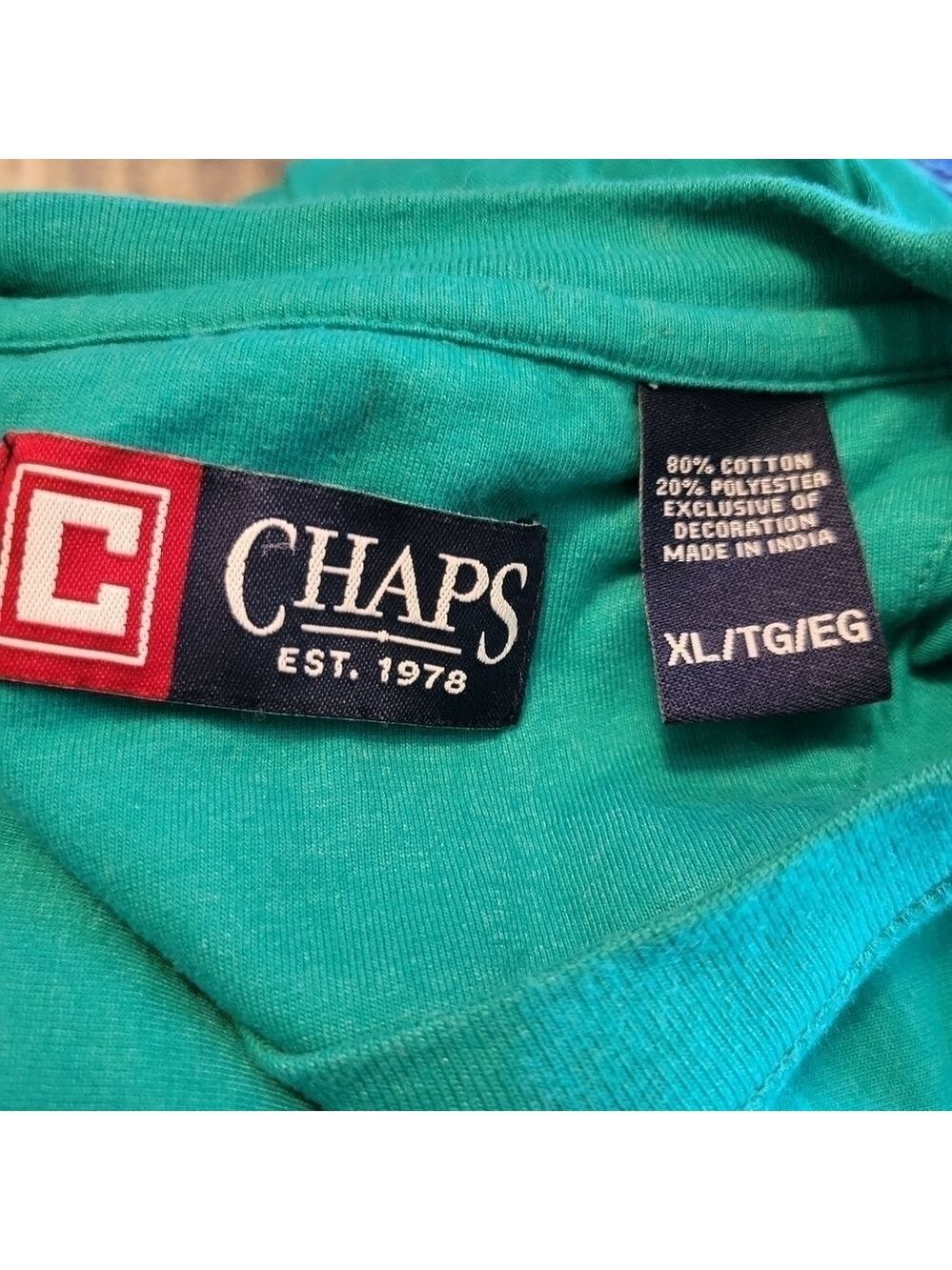 Chaps long sleeve tshirt size XL - Picture 2 of 5